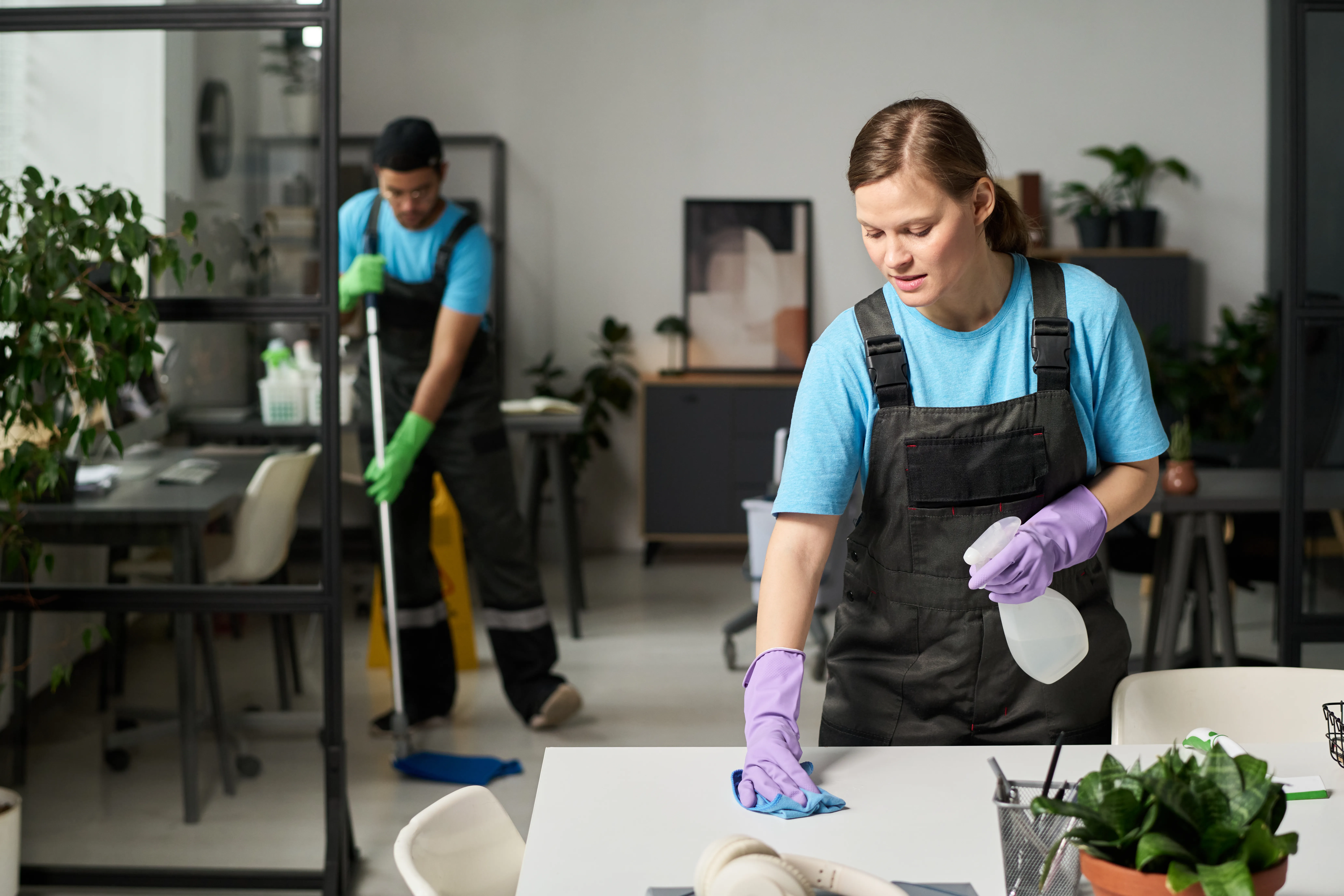 Commercial cleaning